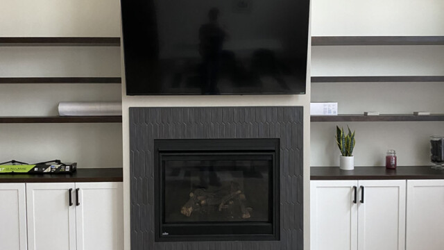 Residential Television Fireplace Morrison Electric